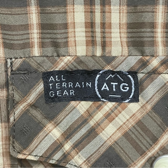 Mens Wrangler ATG long-sleeved men’s Medium Gorpcore roll tab sleeve - Picture 2 of 13